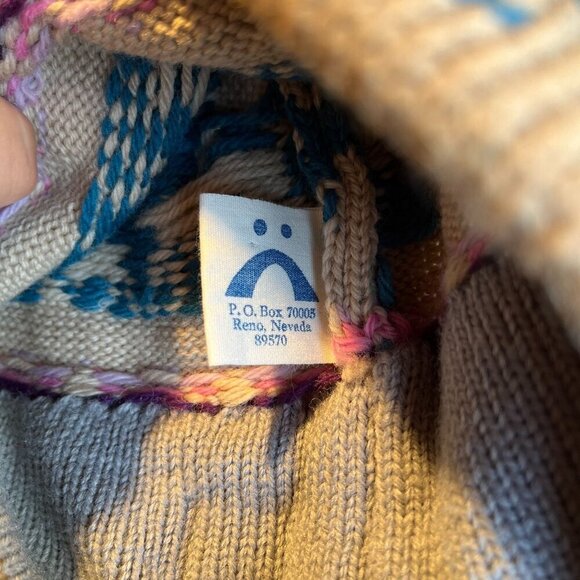 Mustash Hats 100% Wool Knit Nordic Beanie Tassel Alpine Ski Outdoors Fair Isle - Picture 7 of 9